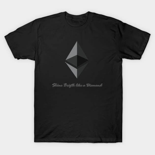 Shiny Diamond T-Shirt by AndreusD